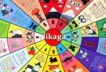 a wheel of fun facts about japan