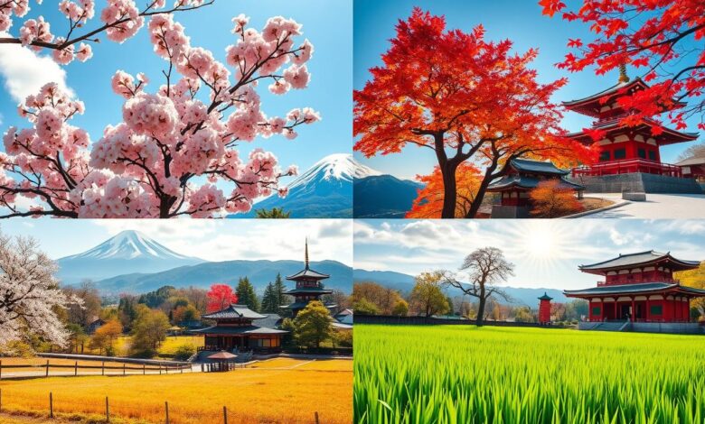 best time of year to visit japan